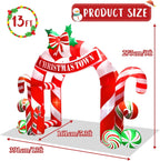 13FT Christmas Inflatables Archway Outdoor Decorations