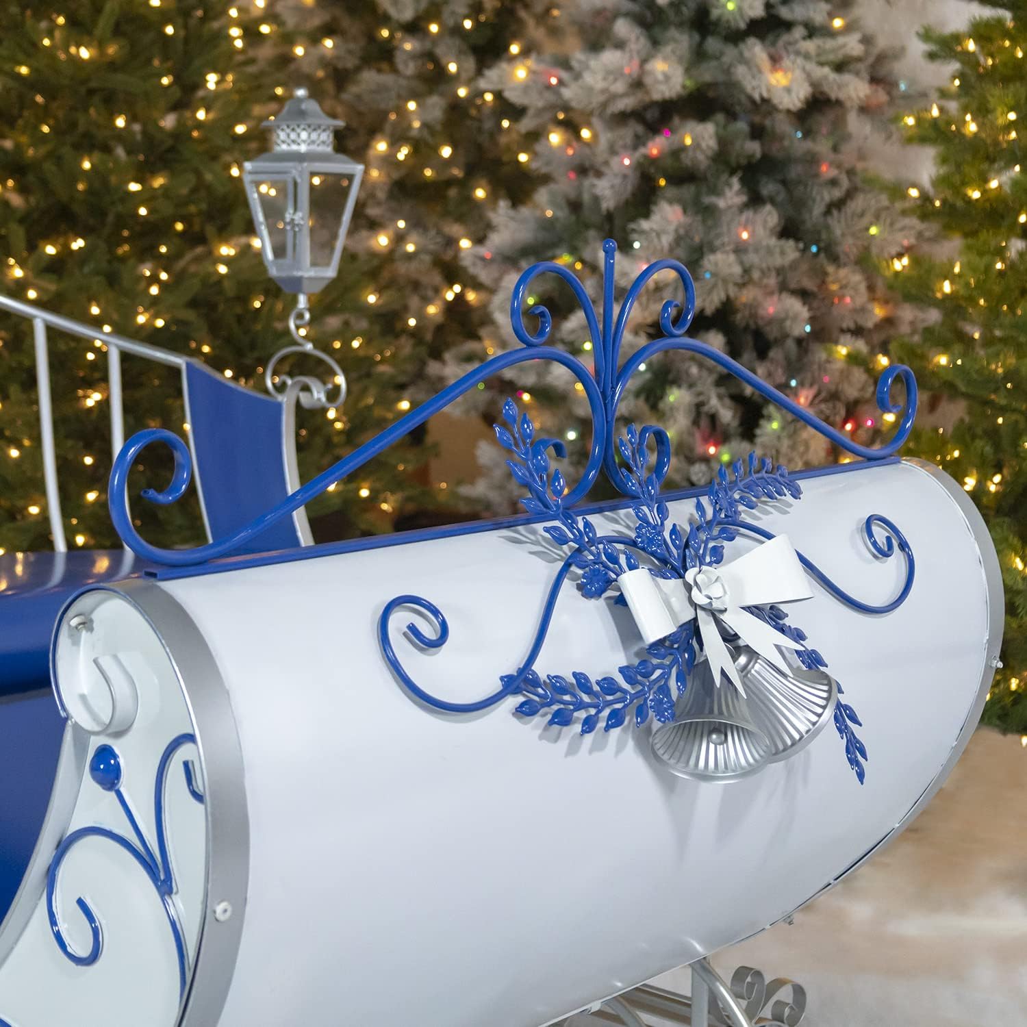 Life-Size Christmas Outdoor Victorian Santa Sleigh, Commercial Christmas Decoration