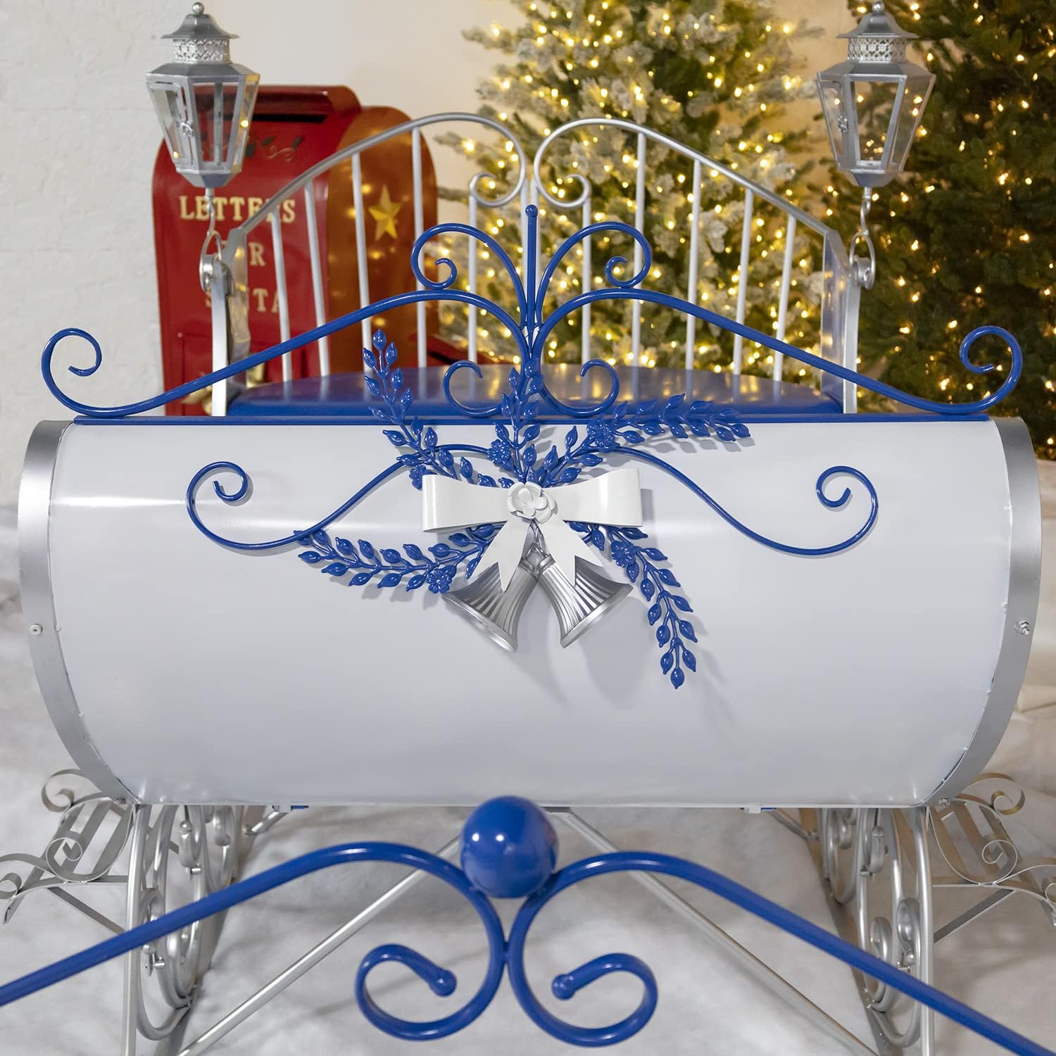 Life-Size Christmas Outdoor Victorian Santa Sleigh, Commercial Christmas Decoration